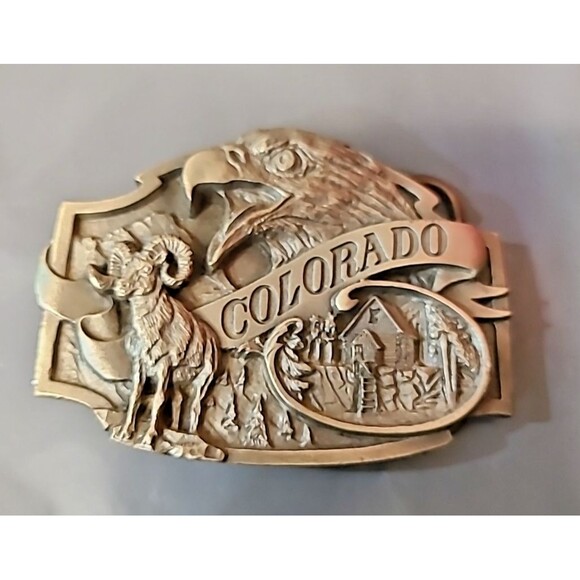 Other - COLORADO STATE BELT BUCKLE NICE DETAIL NEW! BUCKLES